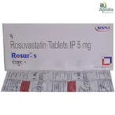 ROSUR 5MG TABLET 10'S, Pack of 10 TabletS
