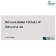Rosuless 40 Tablet 10's