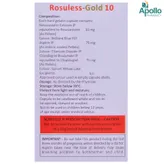 Rosuless Gold Capsule 10's, Pack of 10 CAPSULES