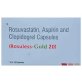 ROSULESS GOLD 20MG CAPSULE 10'S, Pack of 10 CapsuleS