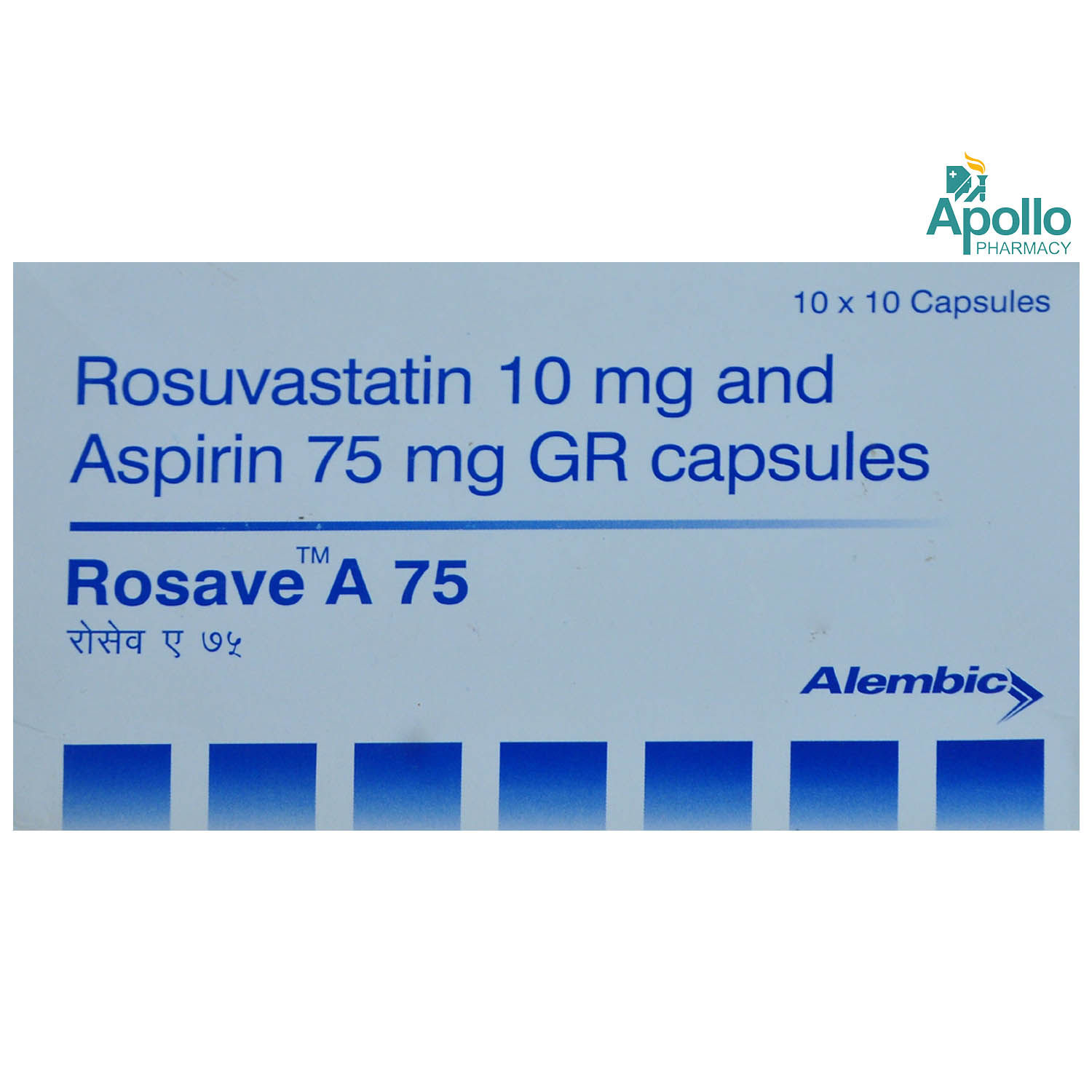 Buy Rosave A 75 Capsule 10's Online