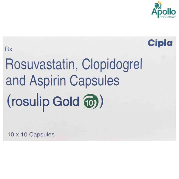 Rosulip Gold 10 Capsule 10's