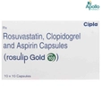 Rosulip Gold 10 Capsule 10's