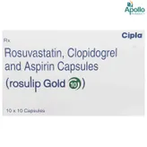 Rosulip Gold 10 Capsule 10's, Pack of 10 CAPSULES