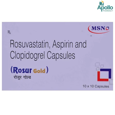 Rosur Gold 10 Capsule 10's