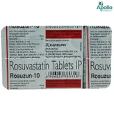 Rosuzun 10mg Tablet 10's, Pack of 10 TABLETS