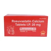 Rosnova-20Mg Tablet 10'S, Pack of 10 TabletS