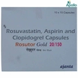 Rosutor Gold 20/150 Capsule 15's