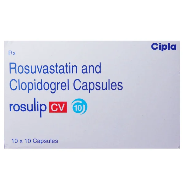 Rosulip CV 10 Capsule 10's