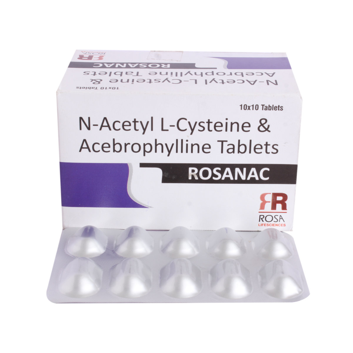 Rosanac Tablet 10's, Pack of 10 TABLETS Rosanac Tablet 10's, Pack of 10 TABLETS