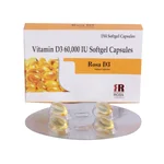 Rosa D3 60K Softgel Capsule