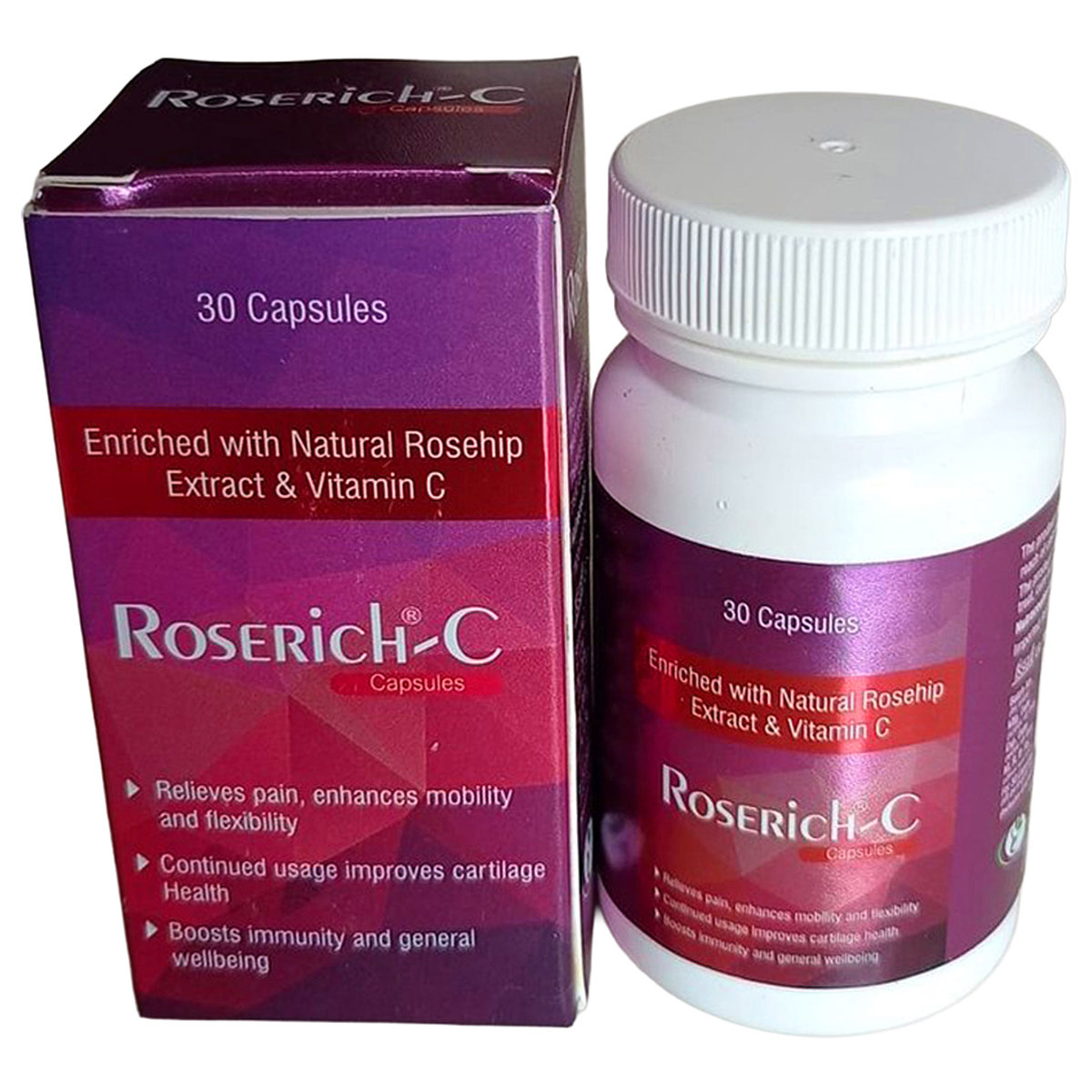 Buy Roserich C Capsule 30's Online