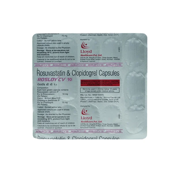 Rosloy CV 10 mg/75 mg Capsule 15's