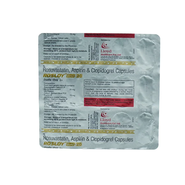 Rosloy Gold 20 Capsule 15`s