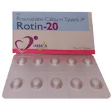 Rotin-20 Tablet 10's, Pack of 10 TabletS