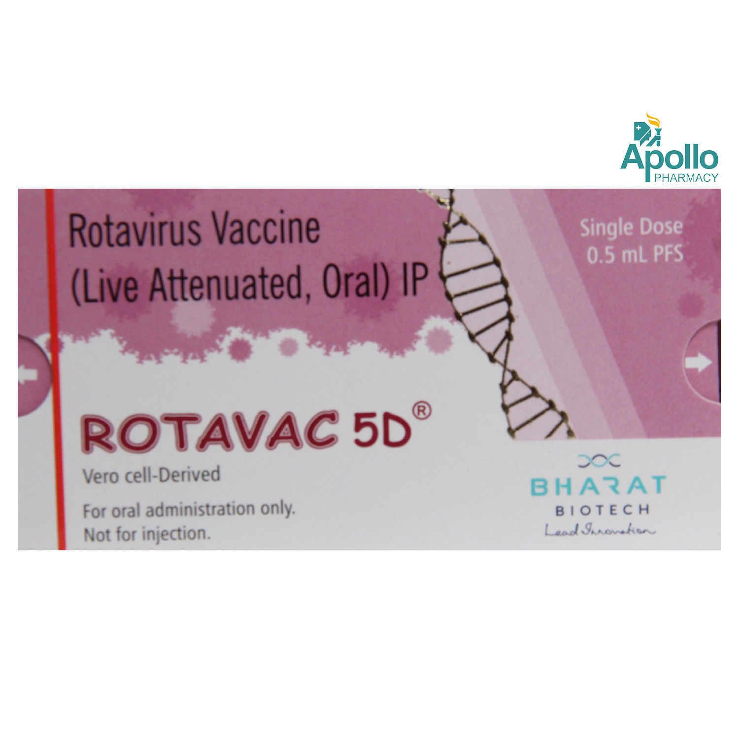 Buy Rotavac 5D Oral Vaccine 0.5 ml Online