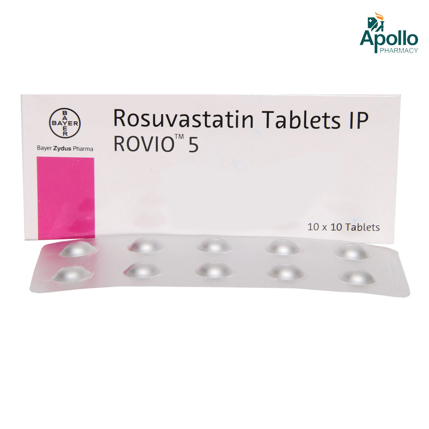 Rovio 5 Tablet 10's, Pack of 10 TABLETS