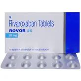Rovor 20 Tablet 10's, Pack of 10 TabletS