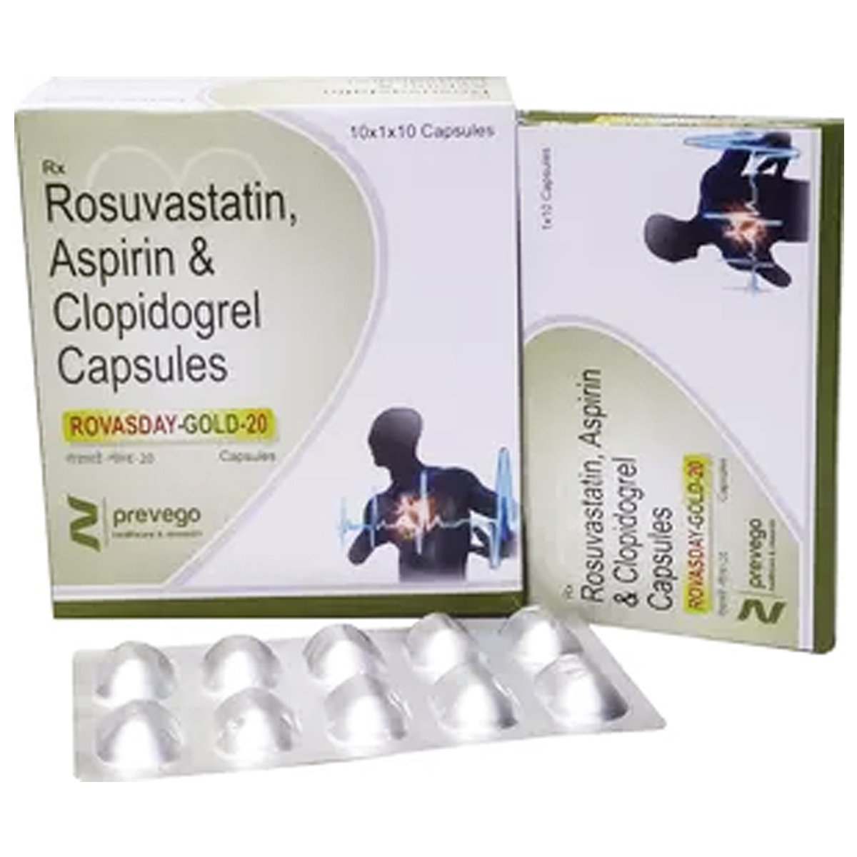 Rovasday Gold 20 Capsule 10's, Pack of 10 Rovasday Gold 20 Capsule 10's, Pack of 10
