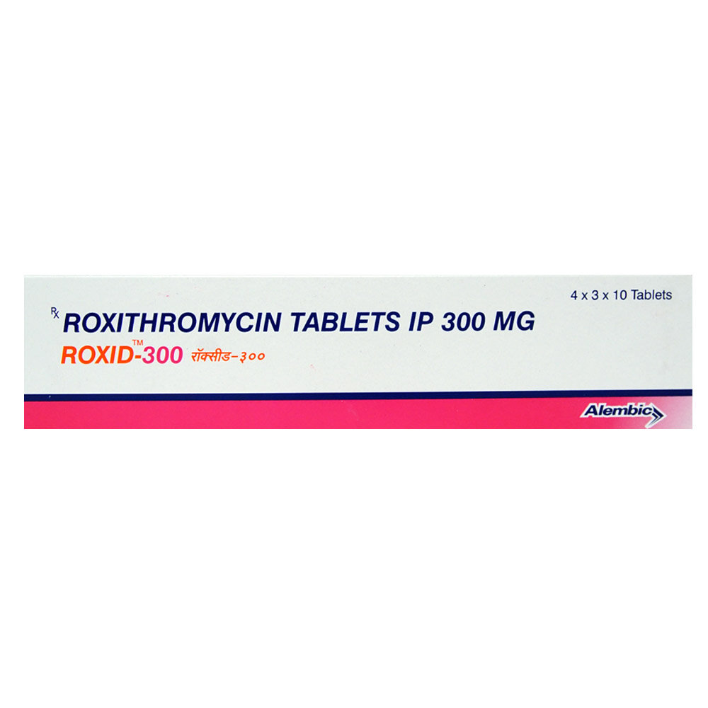 Roxid 300 Tablet 10's, Pack of 10 TABLETS Roxid 300 Tablet 10's, Pack of 10 TABLETS