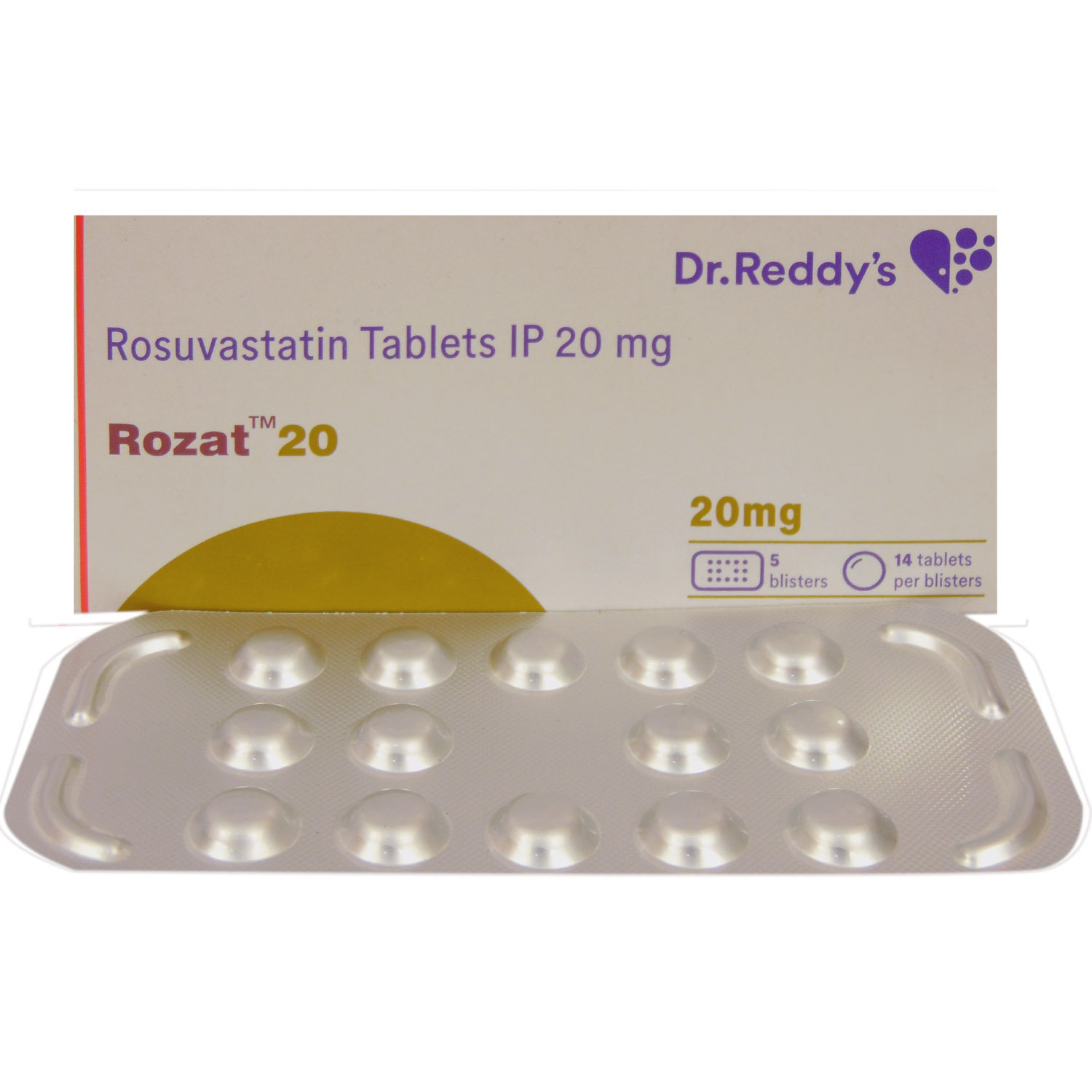 Rozat 20 Tablet 14's, Pack of 14 TABLETS Rozat 20 Tablet 14's, Pack of 14 TABLETS
