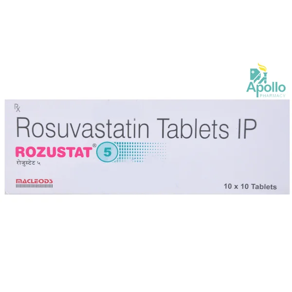 Rozustat 5 Tablet 10's
