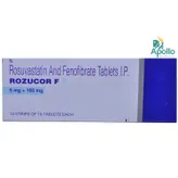 Rozucor F 5 Tablet 10's, Pack of 10 TABLETS