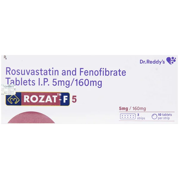 Rozat-F 5 Tablet 10's, Pack of 10