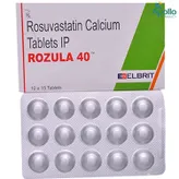 Rozula 40 mg Tablet 15's, Pack of 15 TabletS
