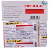 Rozula 40 mg Tablet 15's, Pack of 15 TabletS