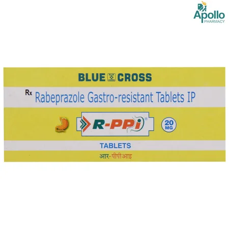 R-PPI 20 mg Tablet 10's
