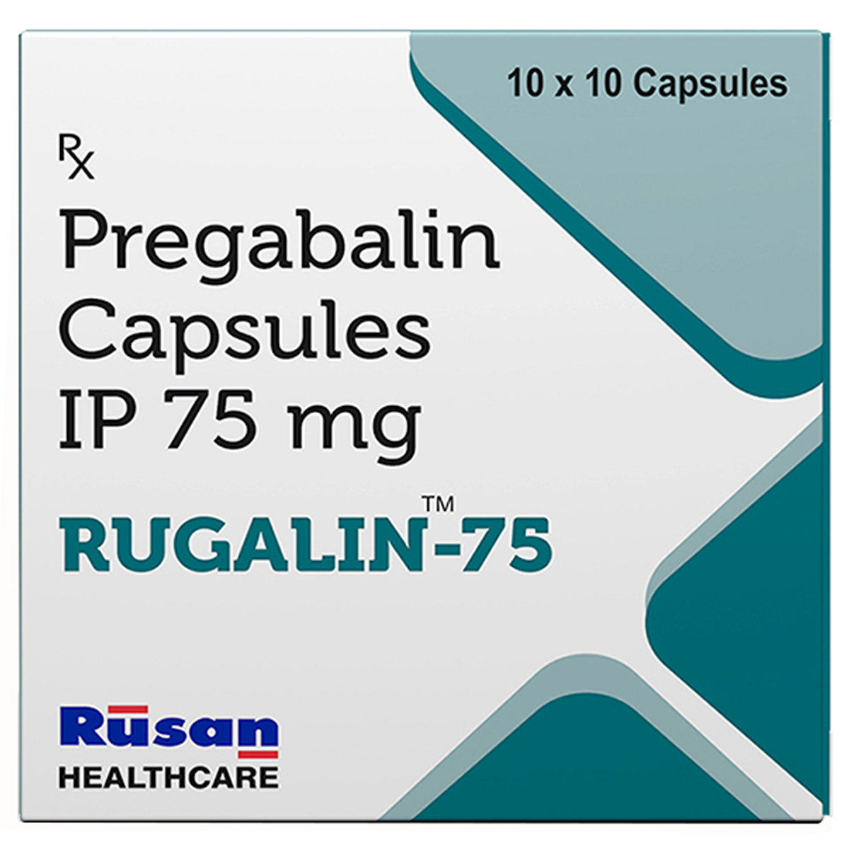 Rugalin 75 mg Tablet 10's, Pack of 10 Rugalin 75 mg Tablet 10's, Pack of 10