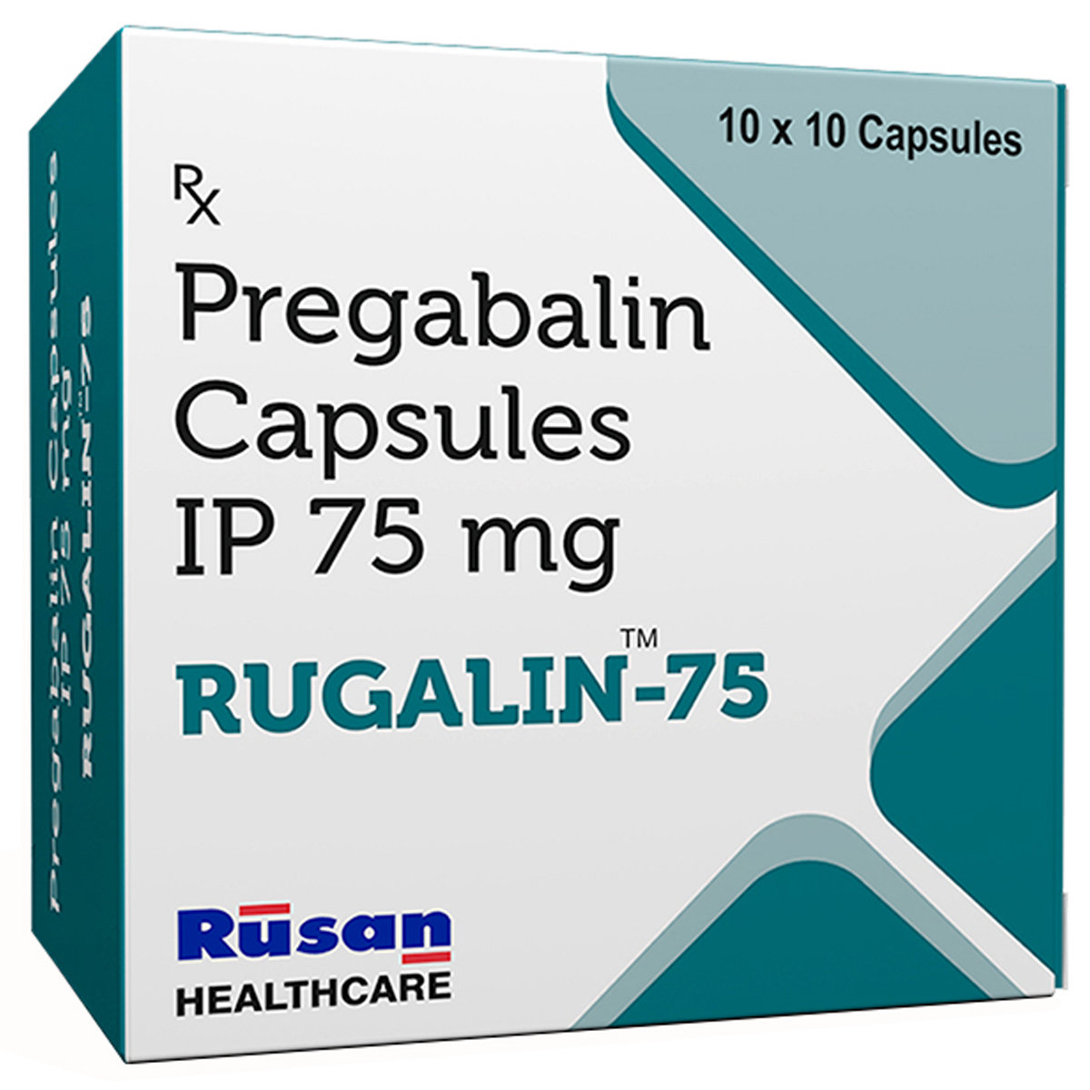 Rugalin 75 mg Tablet 10's, Pack of 10 Rugalin 75 mg Tablet 10's, Pack of 10