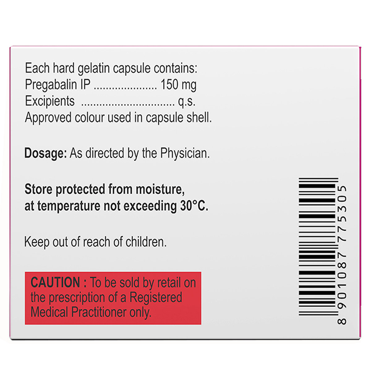 Rugalin 150 mg Tablet 10's, Pack of 10 Rugalin 150 mg Tablet 10's, Pack of 10