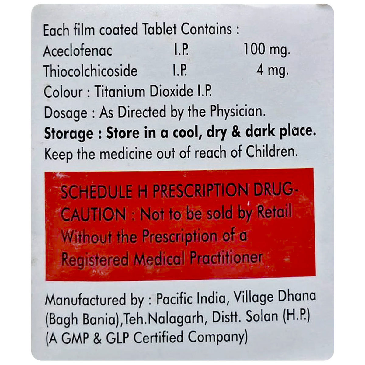 Runvace-TH Tablet 10's, Pack of 10 Runvace-TH Tablet 10's, Pack of 10