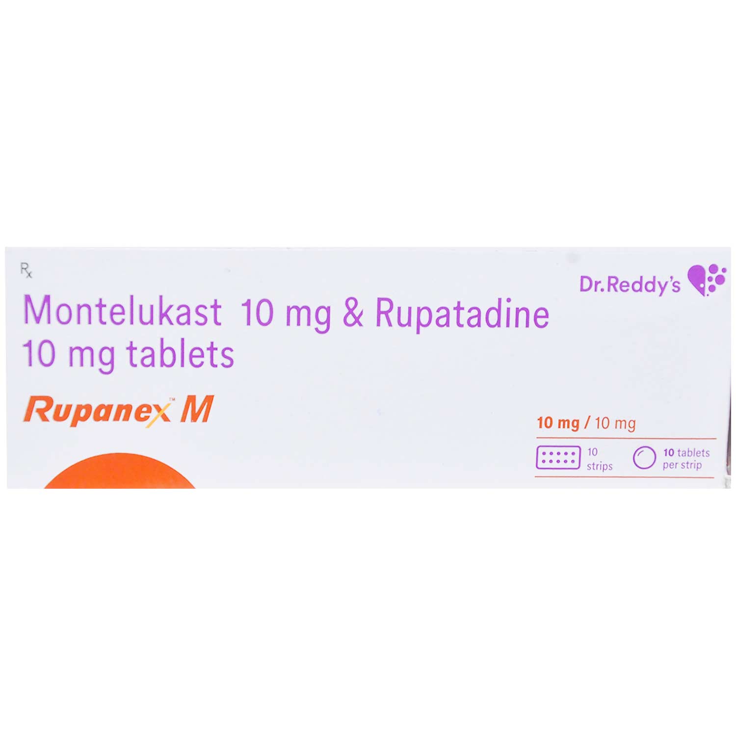 Buy Rupanex M Tablet 10's Online