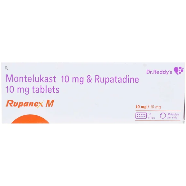 Rupanex M Tablet 10's, Pack of 10