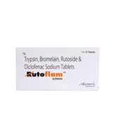 Rutoflam Tablet 10's, Pack of 10 TABLETS