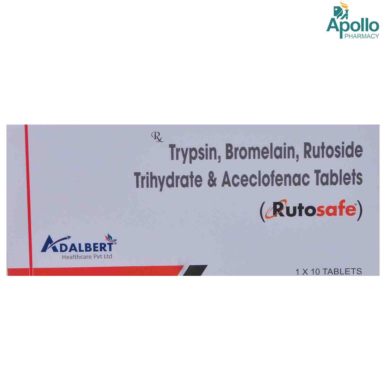 Buy RUTOSAFE TABLET 10'S Online