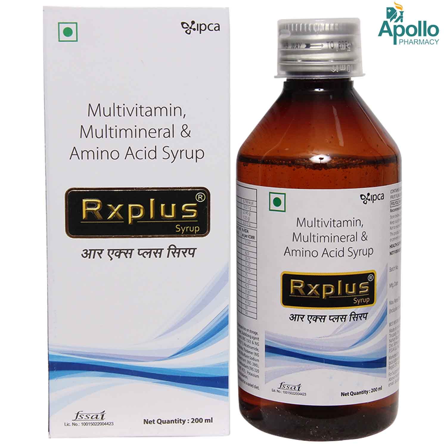RxPlus Syrup 200 ml, Pack of 1 
