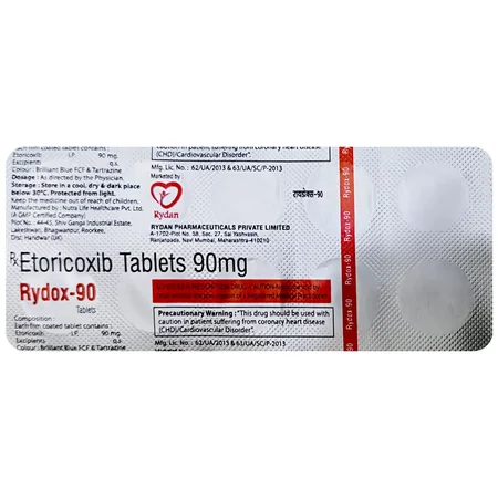 Rydox-90 Tablet 10's