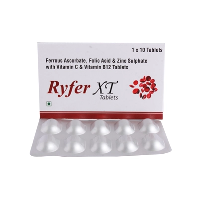 Ryfer XT Tablet 10's, Pack of 10 TABLETS