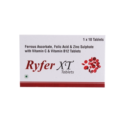 Ryfer XT Tablet 10's, Pack of 10 TABLETS