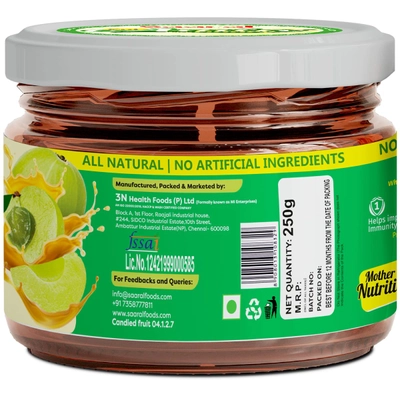 Saaral Cut Amla with Honey, 250 gm, Pack of 1