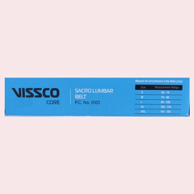 Vissco Sacro Lumber Belt-XXL, 1 Count, Pack of 1