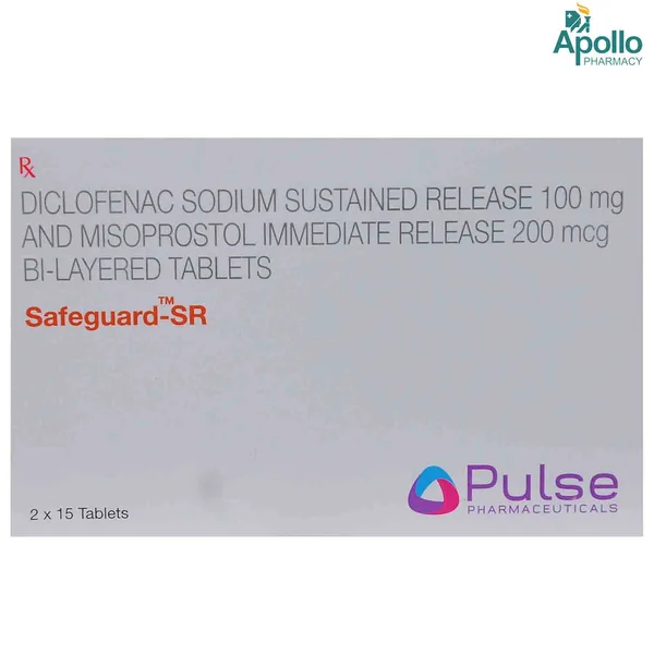 SAFEGUAR DSR TABLET, Pack of 15 TABLETS