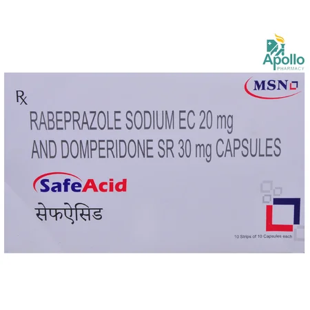 Safeacid Capsule 10's