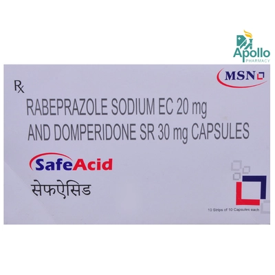 Safeacid Capsule 10's, Pack of 10 CAPSULES