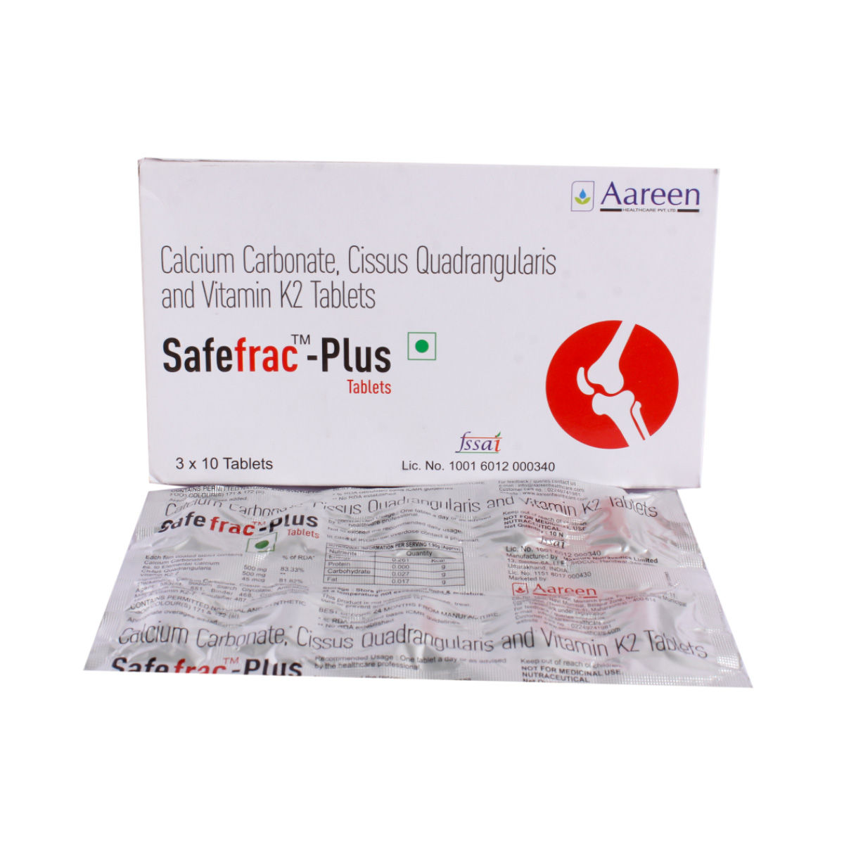 Buy Safefrac Plus Tablet 10's Online