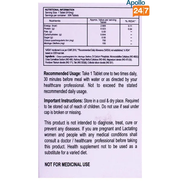 Safefrac Tablet 30's